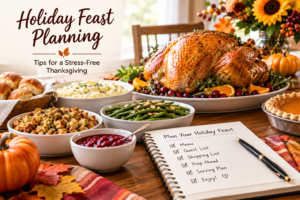 Holiday feast planning with Thanksgiving